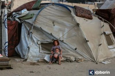 Ratusan tenda pengungsi di Gaza terendam banjir akibat hujan dua hari beruntun