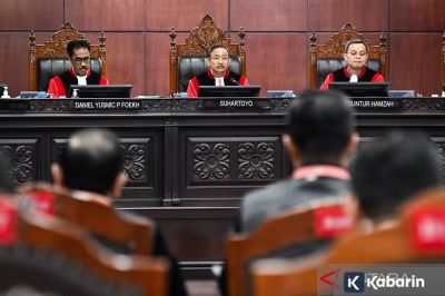 MK Tolak Permohonan Uji Materi Hasto Terkait Pasal Perintangan Penyidikan