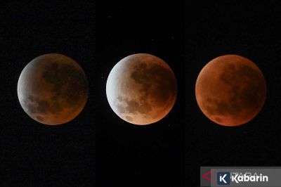Puncak Gerhana Bulan Total Akan Dimulai Besok Petang