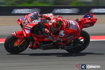 Francesco Bagnaia Sesalkan Kecelakaan Saat Berebut Podium di GP Prancis