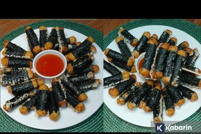 Resep dan cara mudah buat chicken nori rolls di rumah
