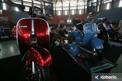 Tips jitu mudik naik Vespa agar tetap aman