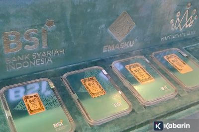 Harga emas Antam melonjak jadi Rp2,38 juta per gram pada Selasa ini