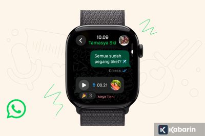 WhatsApp bikin komunikasi lebih praktis dengan hadir di Apple Watch