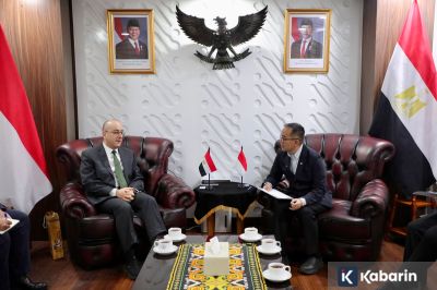 Dubes Mesir Sampaikan Ucapan Idulfitri untuk Masyarakat Indonesia