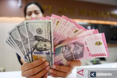 Nilai tukar rupiah menguat di angka Rp16.667 per dolar AS pagi ini
