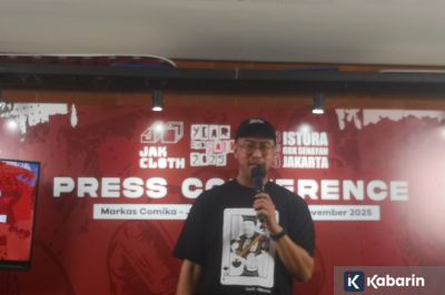 Pandji Pragiwaksono bakal boyong komika muda di JakCloth 2025