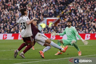 MU takluk 1-2 dari Aston Villa di laga sengit Liga Inggris