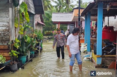 Banjir rob rendam 84 rumah di pesisir Bengkayang