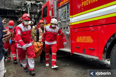 Korban tewas kebakaran ruko di Jakpus jadi 22 orang
