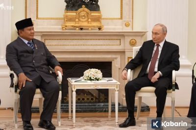 Prabowo jumpa Putin di Istana Kremlin Rusia
