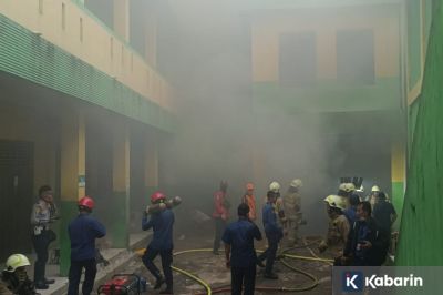 Sembilan santri alami sesak napas usai insiden kebakaran ponpes di Jaksel