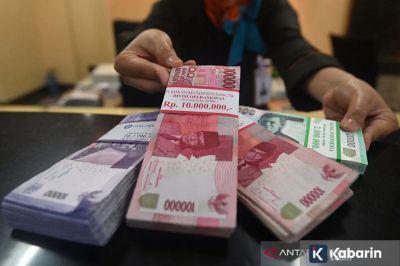 Selasa pagi rupiah melemah di angka Rp16.673 per dolar AS