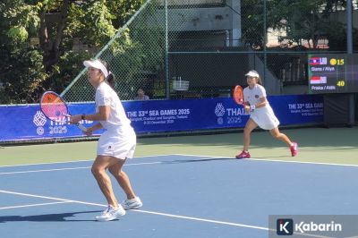 Tim tenis putri Indonesia melaju ke semifinal usai tekuk Laos 3-0