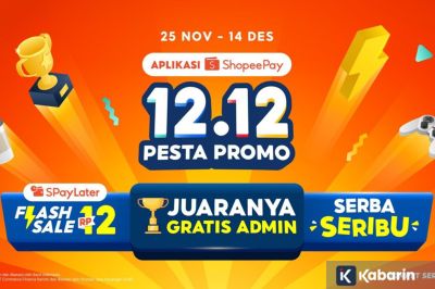 Tips jitu dapat voucher Flash Sale Rp12 SPayLater di promo 12.12