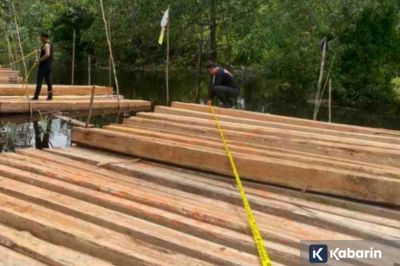 Polisi sita 8 ton kayu ilegal di Tebingtinggi, satu pelaku ditangkap