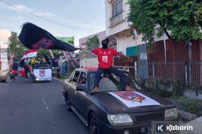 Laga Malut United kontra Persib digelar tanpa kehadiran suporter tamu