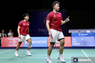 Sabar/Reza juara ganda putra SEA Games 2025, emas dramatis untuk Indonesia
