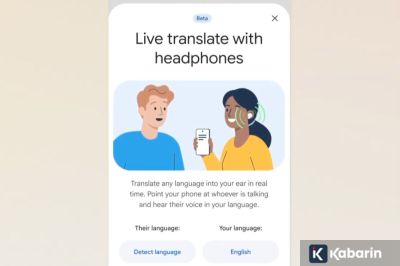 Google translate bawa terjemahan real-time lewat headphone