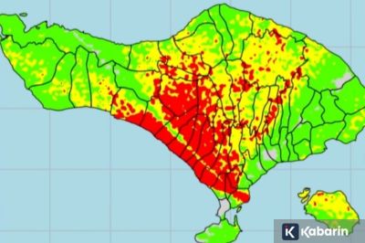 Bali disambar 65.053 petir selama 8-14 Desember