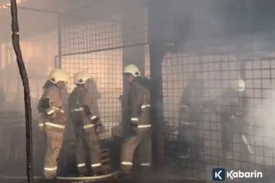 350 lapak kios di pasar Kramat Jati ludes dilalap jago merah