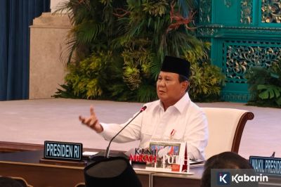 Prabowo singgung pejabat yang cuma foto-foto di tempat bencana