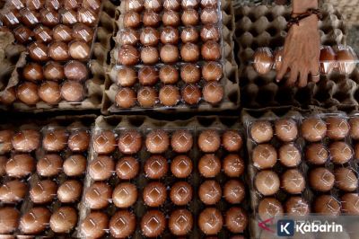 Rabu ini harga cabe rawit Rp79.400/kg, telur Rp32.850/kg