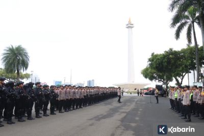 Polisi siapkan 2.154 personel untuk amankan demo nelayan di Monas
