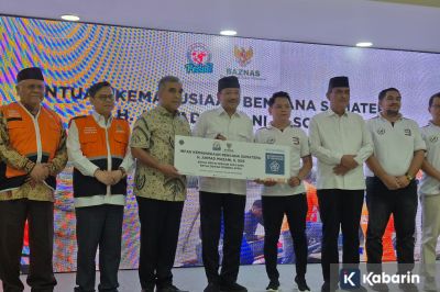 Ketua MPR salurkan bantuan Rp800 juta untuk korban bencana di Sumatera