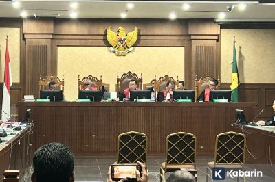 Sidang perdana kasus digitalisasi pendidikan Nadiem Makarim kembali ditunda