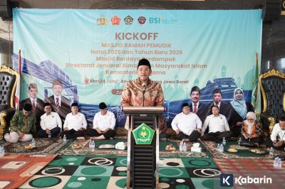 Kemenag siapkan 6.919 masjid demi beri layanan pemudik-musafir saat Nataru