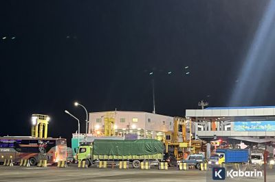 Penumpang di Pelabuhan Bakauheni melonjak pada puncak arus mudik Natal