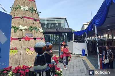 Natal ramah lingkungan di Katedral Jakarta, dekorasi daur ulang simbol kepedulian