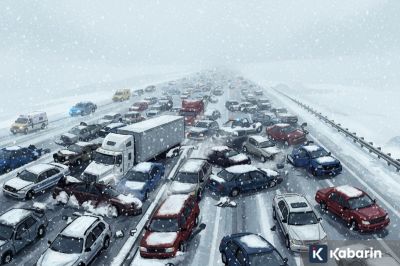 Tabrakan Beruntun Libatkan 50 Kendaraan di Jepang, Dua Orang Tewas