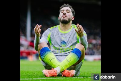 Cetak Gol ke Gawang Forest, Cherki Ikuti Gaya Selebrasi Haaland