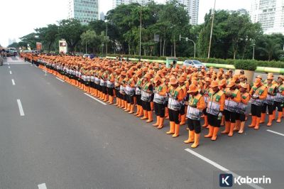 3.395 Petugas Kebersihan Jakarta Siaga Jelang Malam Tahun Baru