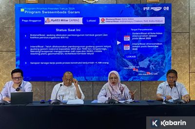 Produksi Garam Indonesia Mencapai 1 Juta Ton Sepanjang 2025