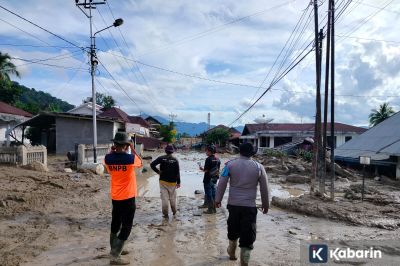 Lima Kali Banjir Bandang di Maninjau, Ratusan Warga Mengungsi di Hari Tahun Baru