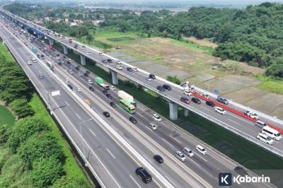 36.473 Kendaraan Balik ke Jakarta via Tol MBZ di Awal Tahun 2026