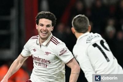 Declan Rice Menggila! Arsenal Tekuk Bournemouth 3-2 dan Kokoh di Puncak Klasemen