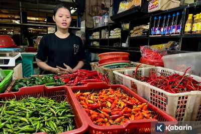 Update Harga Pangan: Cabai Rawit Merah Turun, Beras Ikut Terkoreksi