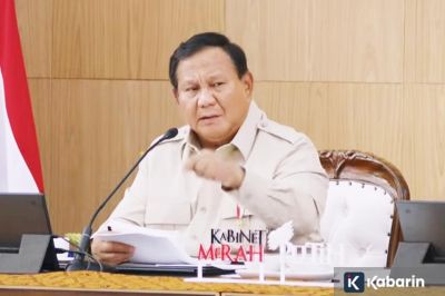 Prabowo Sebut Cadangan Beras Indonesia Sekarang Lampaui Era Soehato