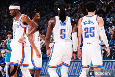Charlotte Hornets Permalukan OKC Thunder 124-97 di Kandang Sendiri