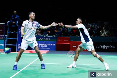 Fajar/Fikri Lolos ke 16 Besar Setelah Kalahkan Ganda Taiwan