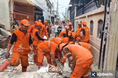 Ledakan Gas 12 Kg Kagetkan Warga Grogol, Ibu-ibu Luka Parah