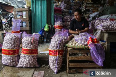 Harga Cabai Merah Rp32.815 dan Bawang Putih Rp37.896 per Kg Selasa Ini
