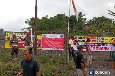 Warga Sumbang Tolak Tambang di Kaki Gunung Slamet, Khawatir Rusak Lingkungan