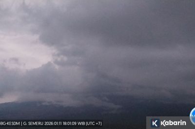 Gunung Semeru Kembali Aktif, Warga Diminta Waspada Potensi Awan Panas dan Lahar