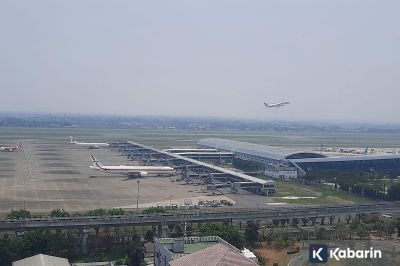 Soekarno-Hatta Alihkan Pendaratan Pesawat Akibat Cuaca Buruk
