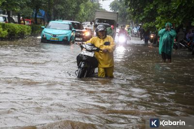 Senin Siang, 22 RT dan 33 Ruas Jalan di Jakarta Terendam Banjir